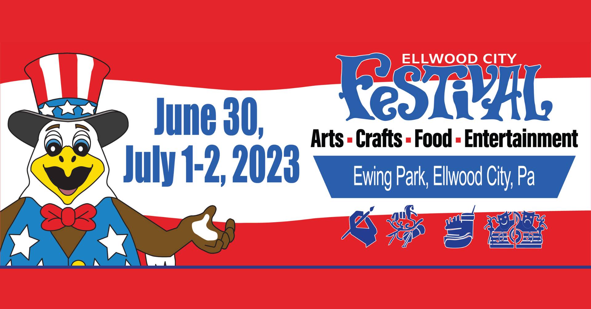 2023 Ellwood City Arts,Crafts,Food & Entertainment Festival SPG