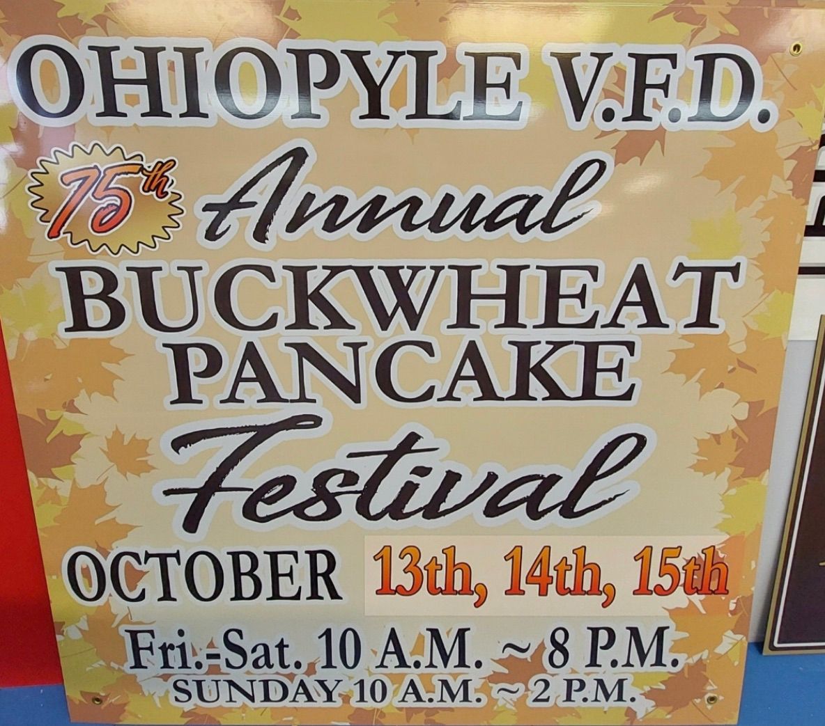 Ohiopyle Buckwheat Festival